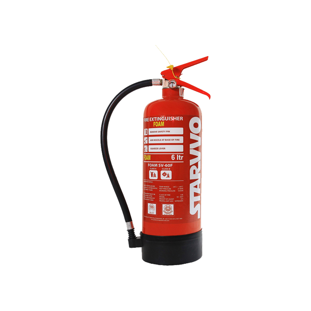 STARVVO Foam AFFF Fire Extinguisher 6 Kg